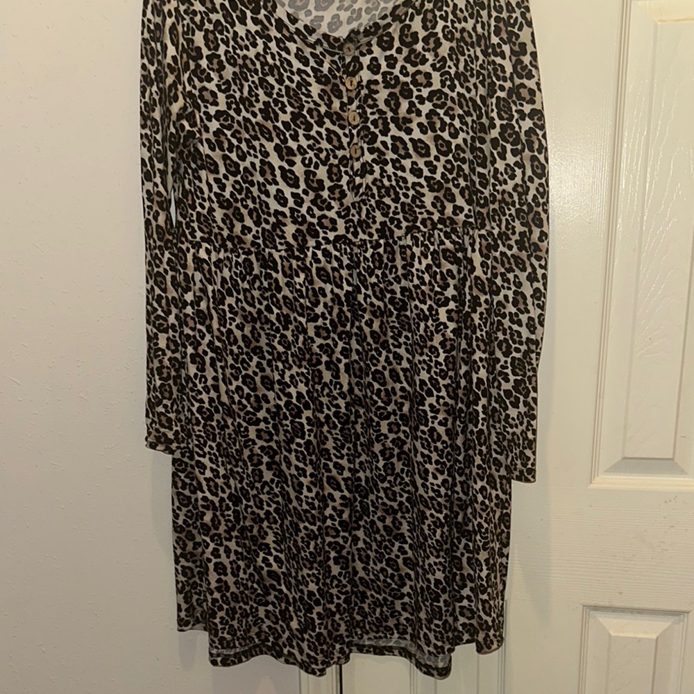 Black Long Sleeve Sheath Dress Crew Neck